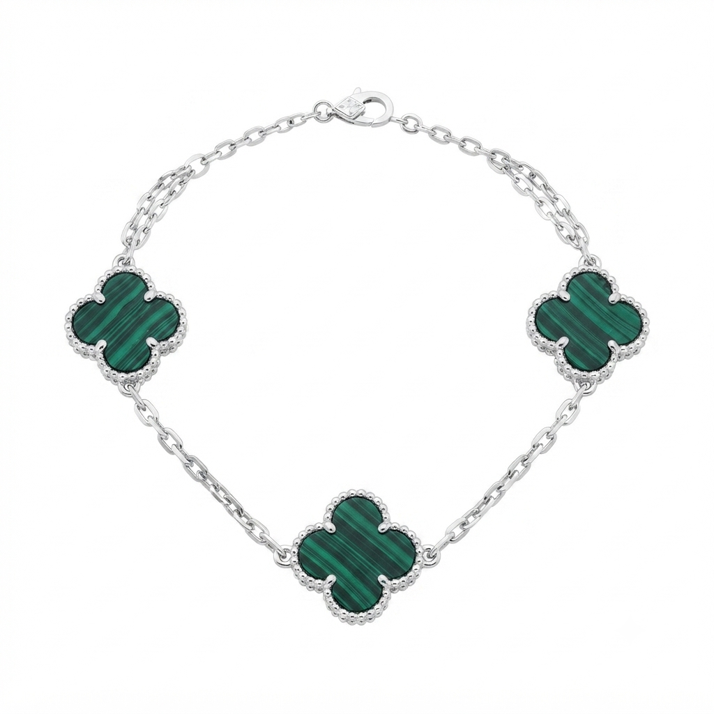 Pulsera Trébol Verde