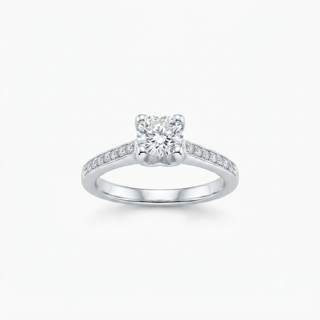 Anillo Solitario Clásico
