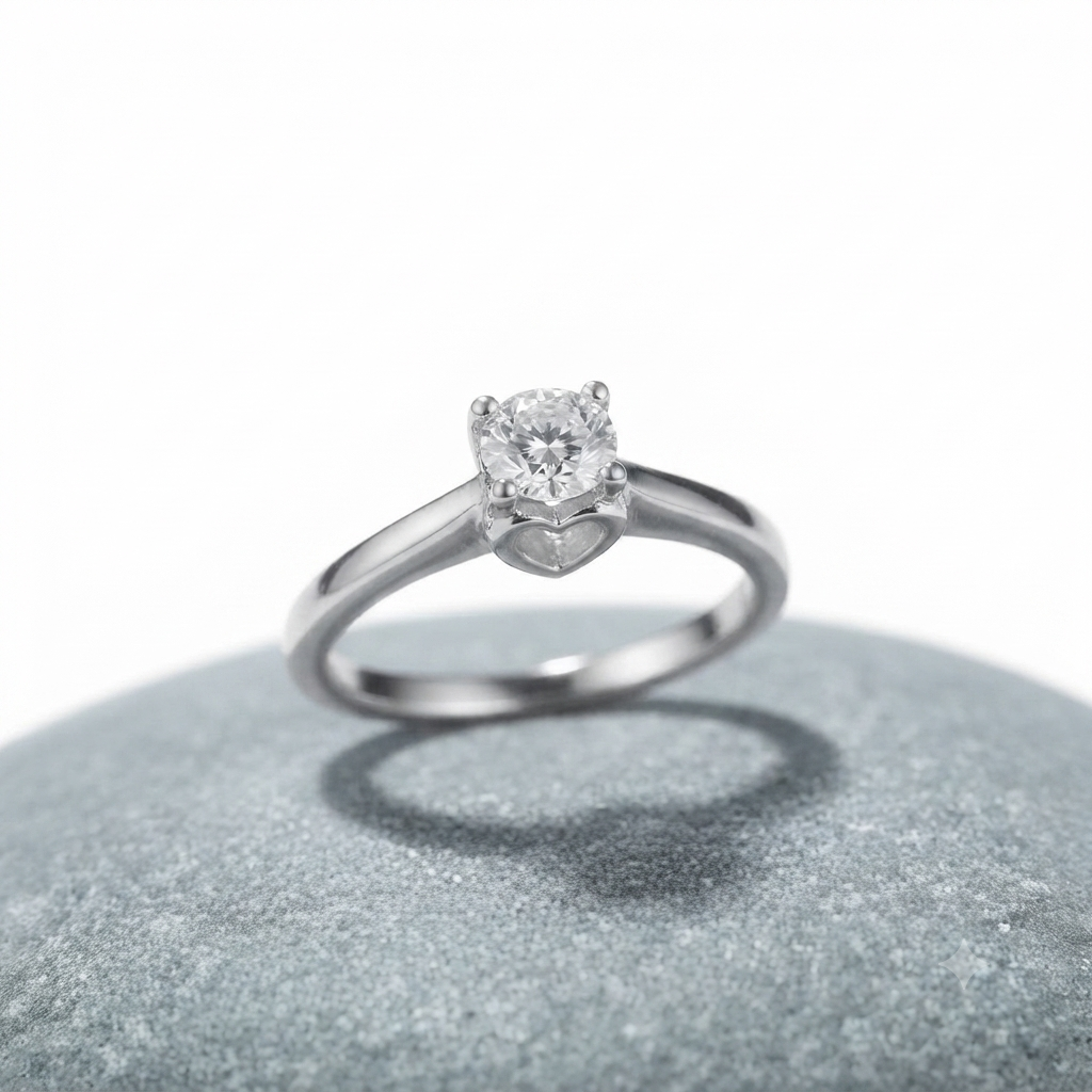 Anillo Solitario Clásico