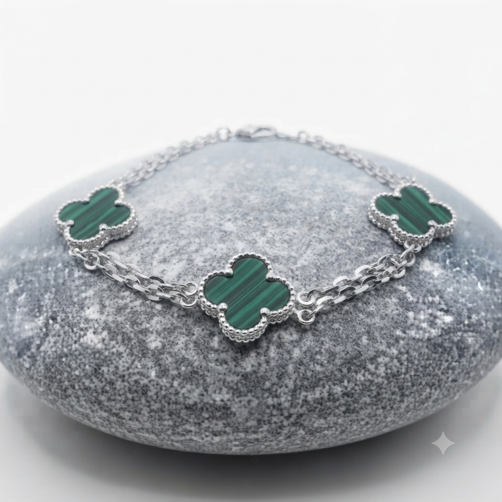Pulsera Trébol Verde